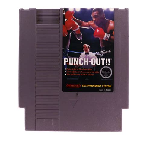 Mike Tyson S Punch Out Nintendo NES Cartridge