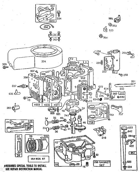 Briggs Stratton Carburetor Diagram