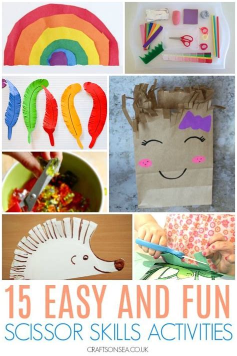 15 Scissor Skills Crafts And Activities To Make Learning Fun