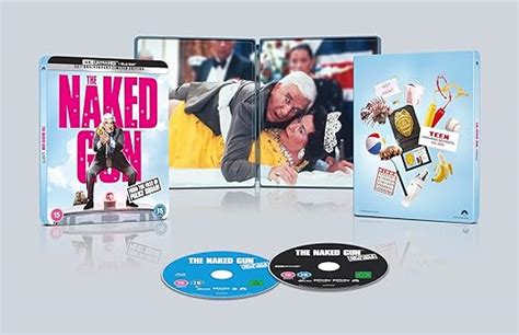 The Naked Gun From The Files Of Police Squad K Uhd Steelbook Amazon Co Uk David Zucker