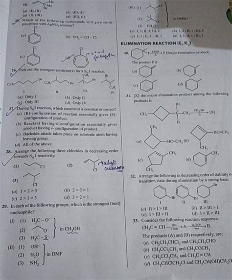 Consider The Following Reaction Sequence Ch3 C Ch Nci 2 Mine A Koh Kou