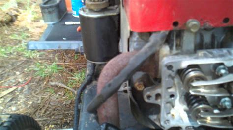 Valve Adjustments On 15hp Mower Youtube