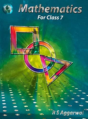 Mathematics For Class 7 Ebook Aggarwal R S Kindle Store