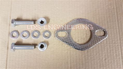 Exhaust Pipe Gasket 2 50mm Internal Diameter Bolt Kit