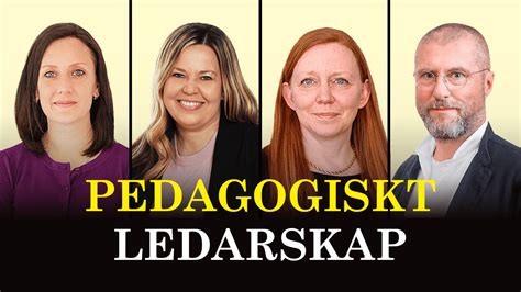 Boka Biljett Pedagogiskt Ledarskap 2023