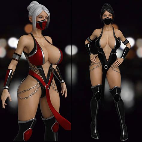 Female Ninja Outfit For G3F Guhzcoituz Daz Poser Content