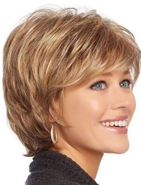 19 49 Synthetic Wig Wavy With Bangs Machine Made Wig Blonde Short