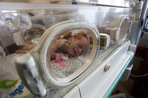 In Pictures Premature Babies Arrive To Southern Gaza Hospital Middle