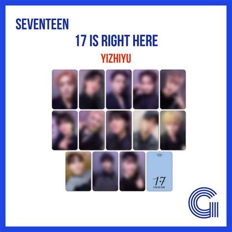 Only Pob YIZHIYU SEVENTEEN SEVENTEEN BEST ALBUM 17 IS RIGHT