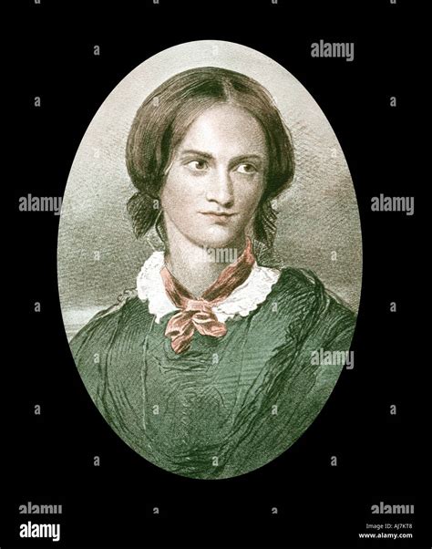 Charlotte Bronte English Novelist Mid Th Century Artist Unknown