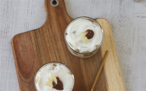 Verrine Poires Fromage Blanc Et Crme De Marron Rachel Cuisine