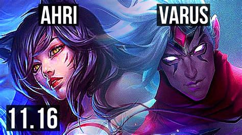 Ahri And Thresh Vs Varus And Trundle Adc 8 9m Mastery 3300 Games 8 4 16 Na Grandmaster