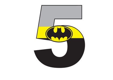 Arriba 97 Imagen Batman Numeros Abzlocalmx