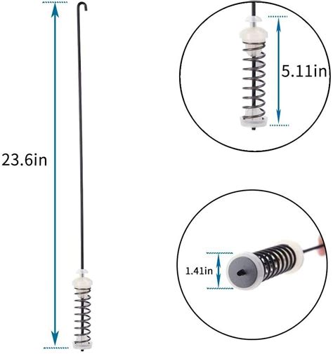 Washing Machine Suspension Rods Kit Packs For Whirlpool Kenmore