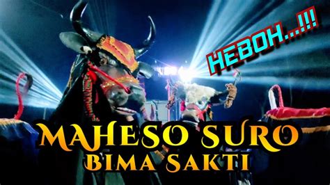 Maheso Suro Bima Sakti Kesenian Bantengan Yang Sangat Virall Live In