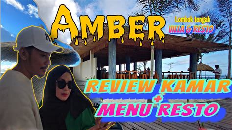 Amber Lombok Beach Resort Lombok Tengah Youtube