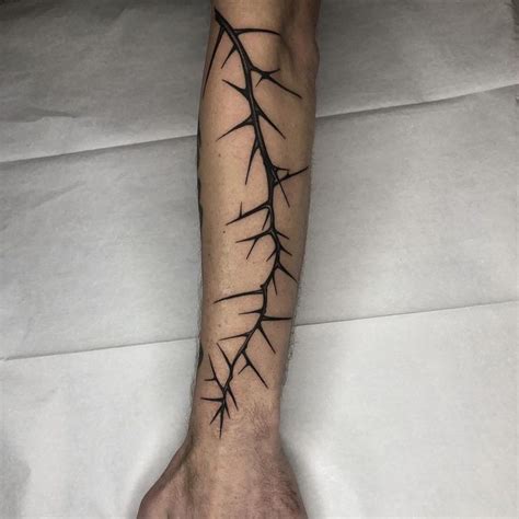 Tattoo By Tine DeFiore TineDeFiore Thorntattoos Thorntattoo Thorns