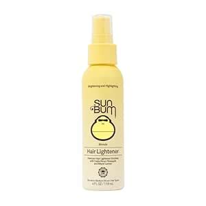 Amazon Sun Bum Hair Lightener Spray For Blonde To Medium Brown Hair Types UV