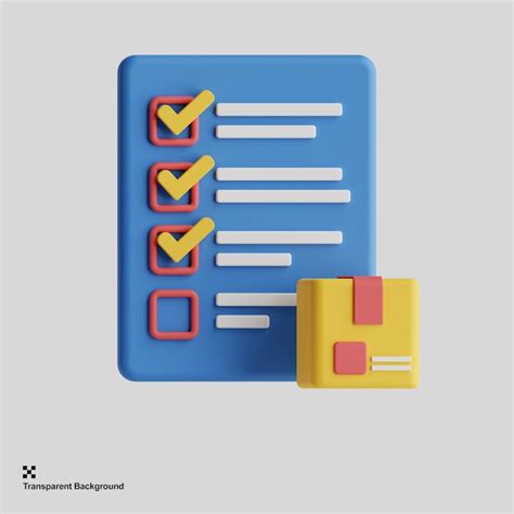 Premium Psd D Logistic List Icon