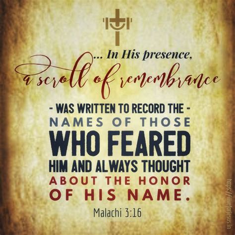 Malachi 316 Archives I Live For Jesus