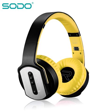 Оригинальные SODO Bluetooth наушники для бега спортивные модные стерео ...