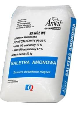 Naw Z Uniwersalny Saletra Amonowa Azotan Amonu Mineralny Granulat Kg