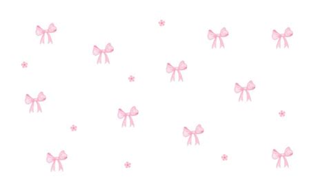 Cute Ipad Wallpaper With Pink Bows And Flowers