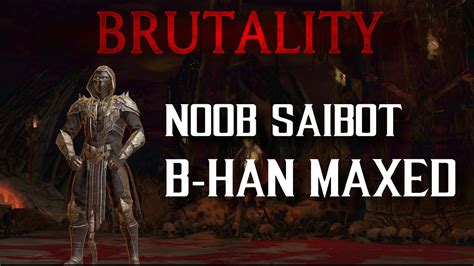 Mk Mobile Noob Saibot Brutality Gameplay 1080p Mk Mobile Noob Saibot