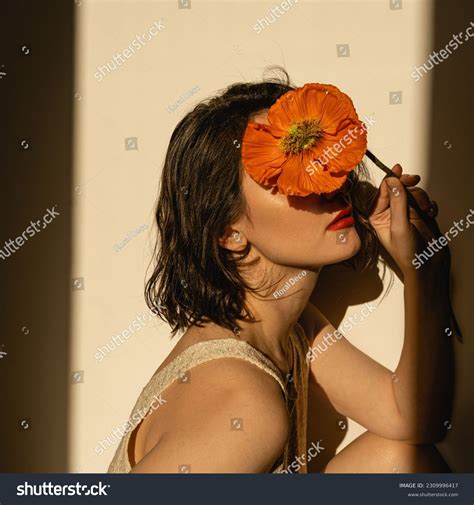 Girl Hiding Face
