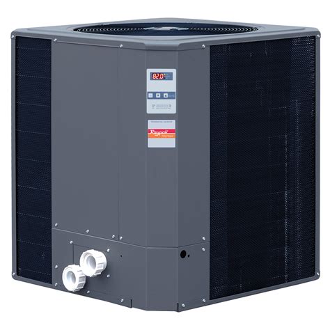 Raypak R Ti E Btu Heat Pump Digital Titanium