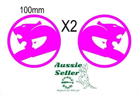 Holden Hsv Decals Two 2 100 Mm Each Choose Your Color Crazy Fish