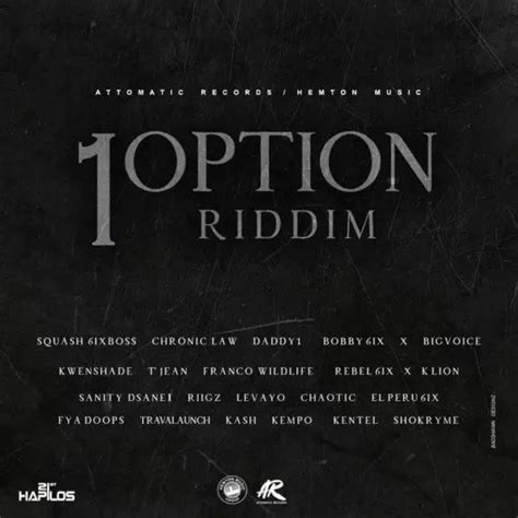 1option Riddim Attomatic Records Hemton Music