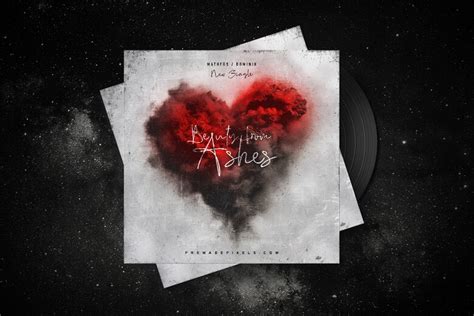 Beauty From Ashes Cover Art - Photoshop PSD