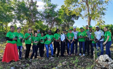 Medio Ambiente y Coopamiher realizan siembra de árboles en la Avenida