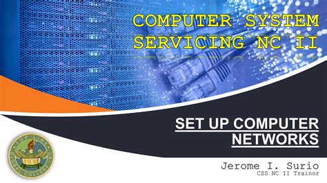 Introduction Computer System Servicing Nc Ii Pptx