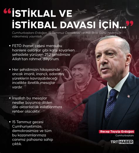 15 Temmuz Darbelere Ilk Fiili Direnişin Sembolüdür Son Dakika Haberleri