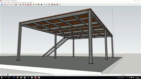 Aula C Lculo De Estruturas Met Licas Mezanino Aula Introdu O