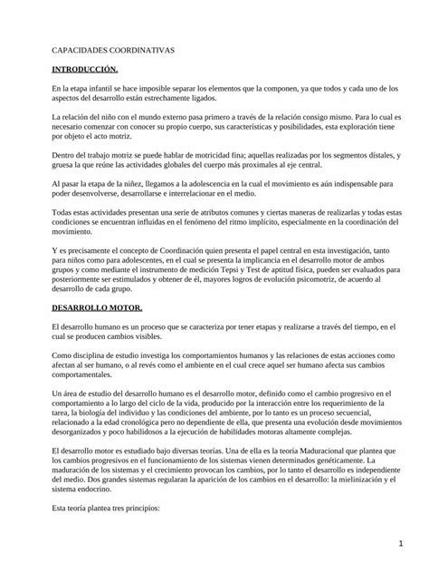 PDF CAPACIDADES COORDINATIVAS INTRODUCCIÓN PDF filegrupos y como