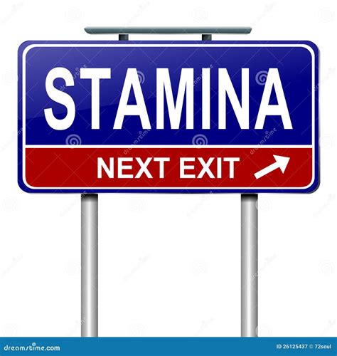 Stamina concept. stock illustration. Illustration of recreation - 26125437