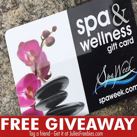 $1,000 Spa & Wellness Gift Card Giveaway - Julie's Freebies