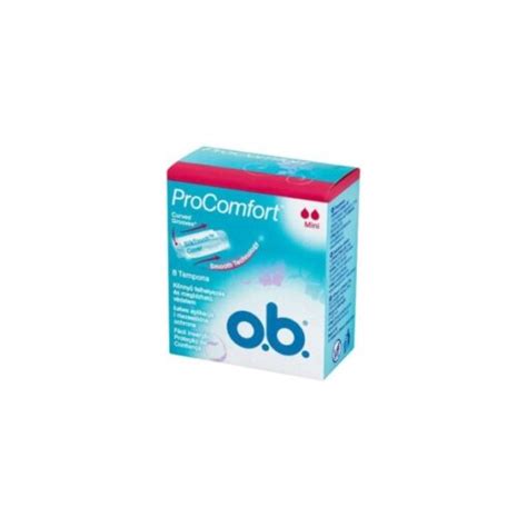 OB Pro Comfort Mini Tampons 8pcs Villa Market