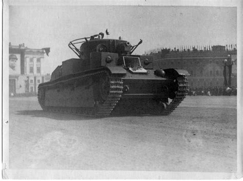 Soviet three-turreted T-28 Tank Gallery