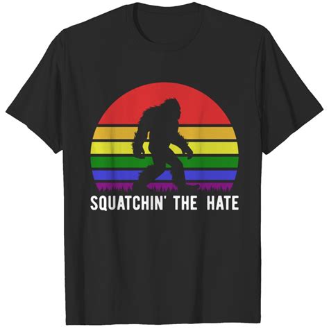 Gay Pride Sasquatch Lgbt Equality Bigfoot T Shirt Sold By Golam Rabbani