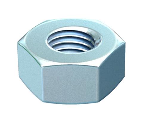 Hexagonal Nut Din 934 G 6 52 10 Obo