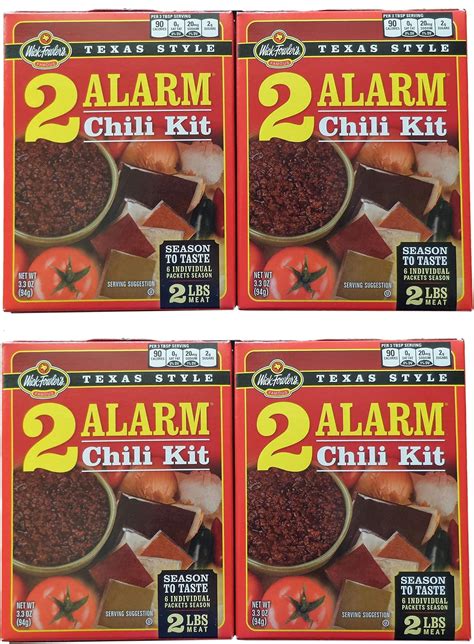 Amazon Wick Fowler S Alarm Chili Kit Texas Style Chili