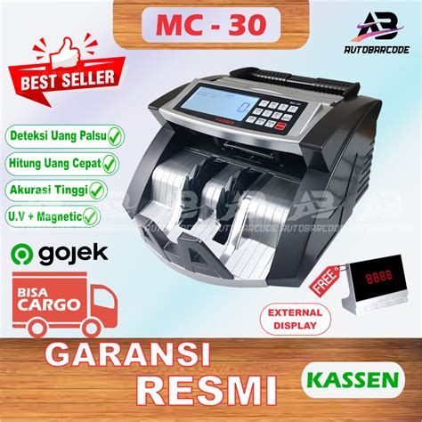 Jual Mesin Penghitung Uang KASSEN MC 30 Deteksi Uang Palsu MG UV Money