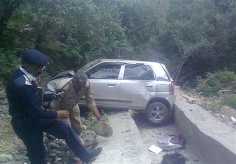 The News Himachal Alto Car Rolls Down Near Fagli One Killed The News