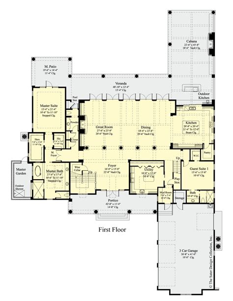 4 Bedroom Ranch Style House Plans