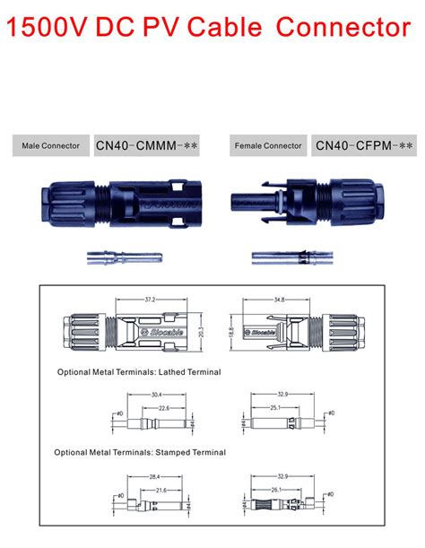 Mc4 Solar Connector Tuvce