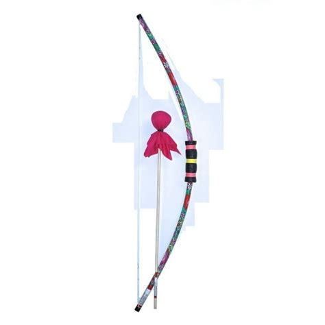 Flower Bow With Pink Arrow Archery Toy Set Set Includes 1 Bow And 1